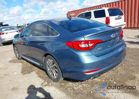 2016 Hyundai Sonata Sport from USA, damaged, VIN 5NPE34AF0GH421074